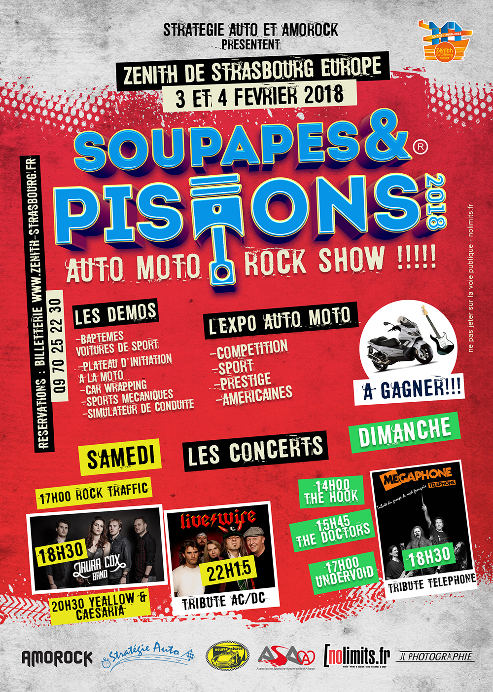 Soupapes et Pistons - Asa Alsace - nolimits.fr